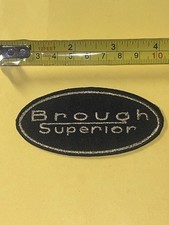 Brough Superior Motorcycle Patch Vintage Style Reproduction British Motorcycle picture