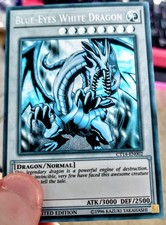 Yu-Gi-Oh Ghost Rare Style Blue-Eyes White Dragon picture