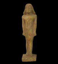 Ancient Egyptian Woman Statue Pharaoh Queen Figure Stone Egypt Antiquity Figure picture