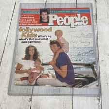 John Ritter Autographed People Magazine Cover 1982 (Torn Off Cover) picture