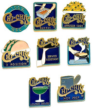 Chi Chi's Restaurant Lot of 8 Lapel Pins picture