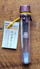 Vintage Pentel ERGONOMIX Japanese Ballpoint Pen 0.7mm – Cedar Scented – New picture