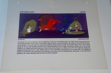 Warner Bros Bugs Bunny Hair Raising Hare Laminated Promo Gallery Binder Page picture