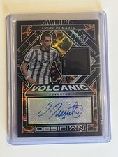 2022-23 Angel Di Maria 1/1 Electric Etch Blue Finite Auto Patch Panini Obsidian picture