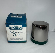 Vintage Aladdin’s Stanley Thermos Replacement Cup Cap No. 100, New in Box picture