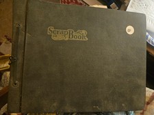 Vintage 1920s 1930s Bowling Green OH Scrapbook Knute Rockne Byrd History picture