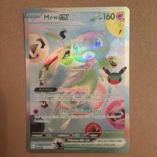 Pokémon TCG Celebrations Mew ex 158/128 Secret Rare Holo Full Art picture