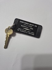 VTG Downtown Motor Inn  Motel Hotel Room Key Fob & Key #314 Nashville Tn picture