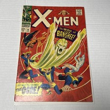 Marvel X-Men 1966 'The Wail of the Banshee' Comic Book #28 picture