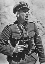WW2 German Commander General Kurt Meyer  repro print Poster picture