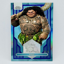 2023 Topps Chrome Disney 100 Maui #26 Dark & Light Blue /75 picture