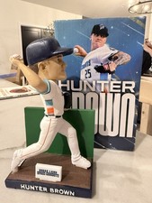 NEW 2024 Sugar Land Space Cowboys Hunter Brown Bobblehead Pitching SGA picture