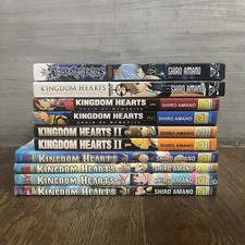 Kingdom Hearts Manga Lot Vol 1-4 II III 358/2 Days Memories English Chuang Yi picture