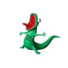 Wobble Lizard Figurine Meme Design Spring Green Lizard Toy for Bikes Office 2026 picture