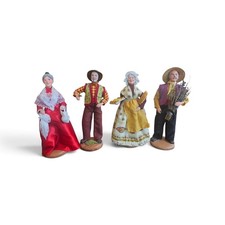 Vintage Santon terracotta ‘Creations Amy Sylvette' figurines – dolls (4) picture
