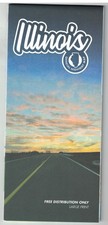Illinois Official Highway Map 2025 Large Print picture