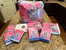 Vintage 1999 Disney Princess Full Bedding Set Comforter Sheets Curtains NOS picture