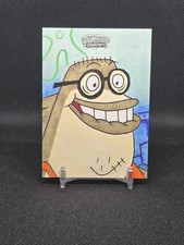 2025 Topps Chrome Spongebob Squarepants Bubble Bass Sketch Card 1/1 picture