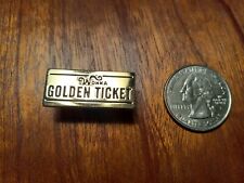 Wonka Bar Golden Ticket Willy Wonka Charlie chocolate factory lapel hat pin picture