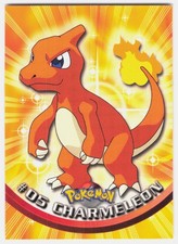 Charmeleon - Black Topps Logo Topps Pokemon TV Animation Edition Series 1 5 NM picture