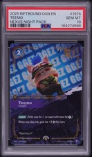 2025 RIFTBOUND: LEAGUE OF LEGENDS OGN-ORIGINS #197B TEEMO - SCOUT PSA 10 picture
