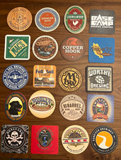 Pacific Northwest PNW Beer Coasters Lot - Breweriana Theme - Most New picture