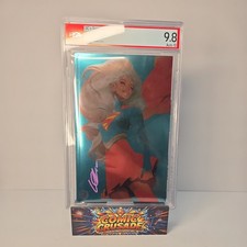Supergirl Girl Next Door 1 SIGNED PSA 9.8 Lozano FOIL COVER picture