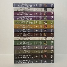 The Saga of Tanya the Evil Light Novel Volumes 1-14 Brand New English Authentic picture