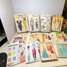 Vintage Original Women’s Sewing Pattern Lot Lot of 47 picture