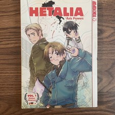 Hetalia: Axis Powers Volume 1 Manga Tokyopop English Acceptable OOP Discontinued picture