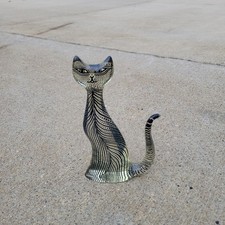 VTG LARGE Brazilian Lucite Sculpture Of A Cat Abraham Palatnik 8