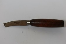 Vintage Goodell Company Hoof Knife Wood Handle picture