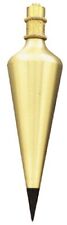 General Tools 800-8 Brass Plumb Bob, 8 Ounce picture