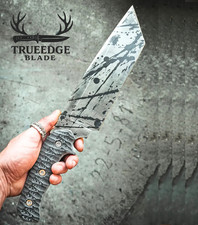 Handcrafted T-Rex BlackBlood Lynx Edition | D2 Steel & Gray Micarta Handle picture