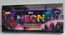 2026 Topps Marvel Chrome Hobby Box Factory Sealed In Hand 100 Cards picture