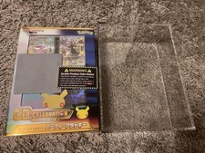 Japanese Pokemon 30th Celebration Premium Deck Set Magnetic Acrylic Case ONLY picture