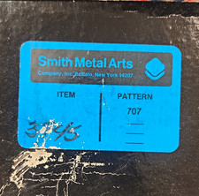 Smith Metal Arts “Radius One” William Skarloff Desk Clock. Polished Chrome Works picture