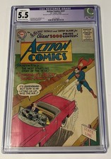 Action Comics 221 CGC 5.5 Purple label 1956 picture