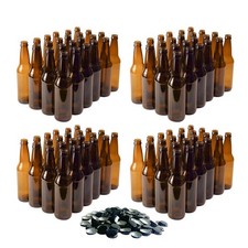 12oz Amber Longneck Glass Beer Bottles 96 Pack Beer Bottles 12oz Amber Glass picture