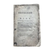 1833 Antique England Bill Proposal Making Railway from London to Greenwich 90 pg picture