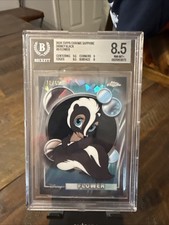 2026 Topps Chrome Sapphire Disney Flower Black 10/10 picture