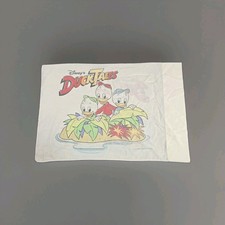 Disney DuckTales Pillowcase Double-Sided Huey Dewey Louie Vintage 1986 C12 picture