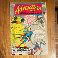 DC Comics Adventure Comics #346 (1966) Superboy Legion of Super-Heroes Shooter picture