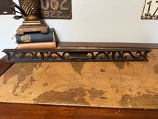 Vintage L.S. Starrett Co. Ornate Cast Iron Carpenter Level Athol Mass USA picture