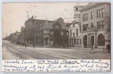 [42J12] Postcard 1913, East Main Street Waynesboro PA picture