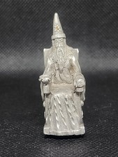 Vintage Spoontiques Pewter Wizard in Rocking Chair (HMR1311) picture