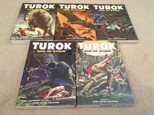 Turok Son of Stone Archives Volumes 3, 4, 5, 6 & 7 Books - Dark Horse - Damaged picture