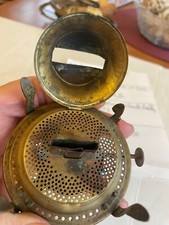#2 Antique Brass BurnerThum wheel reads MFG  B & ? picture