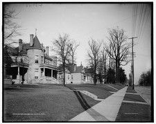 Photo:Residences on Union Ave Memphis Tenn Street Scene 1900s picture