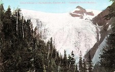 Selkirk Mountains Glacier National Park British Columbia Vtg Postcard 18A picture